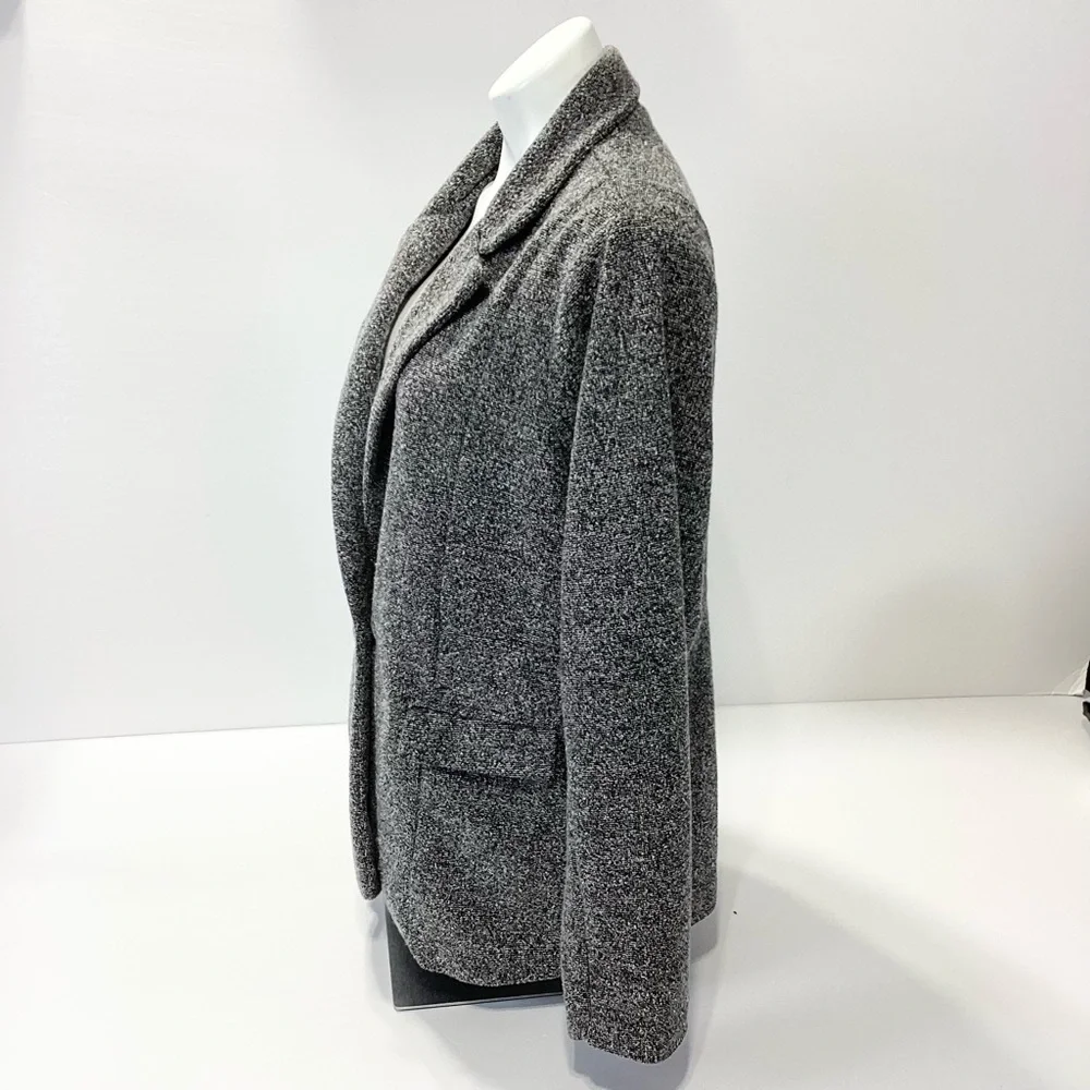 Torrid Charcoal Gray Blazer Size 1X One Button Jacket Casual Classic Office - Picture 4 of 12